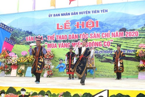 Eröffnung der Kultur- und Sport-Festtage der Volksgruppe San Chi in Quang Ninh - ảnh 1