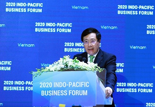Zahlreiche wichtige Vereinbarungen beim indo-pazifischen Unternehmensforum 2020 - ảnh 1