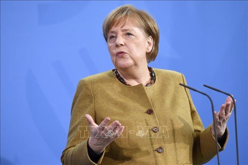 Weltfrauentag: Bundeskanzlerin Angela Merkel warnt vor alten Rollenmustern - ảnh 1