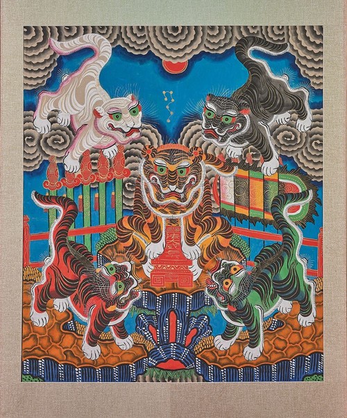 Das Jahr des Tigers : Ausstellung „Tiger in alter vietnamesischer Kunst“ - ảnh 1