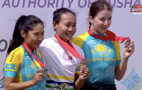 Nguyen Thi That gewinnt Goldmedaille bei Rad-Asienmeisterschaft  - ảnh 1