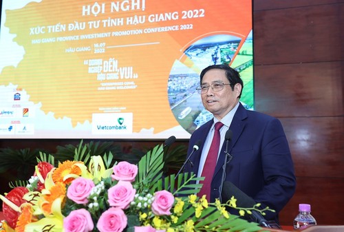 Premierminister Pham Minh Chinh: Hau Giang soll Potenziale zu Ressourcen umwandeln - ảnh 1