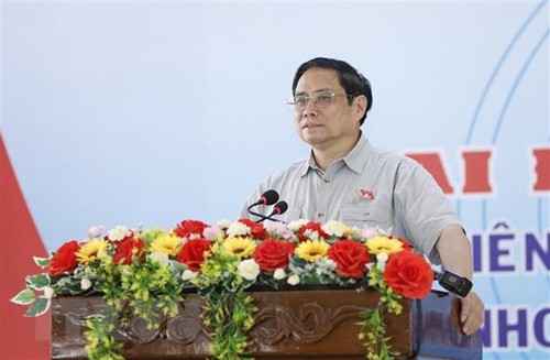 Premierminister Pham Minh Chinh trifft Wähler der Stadt Can Tho - ảnh 1