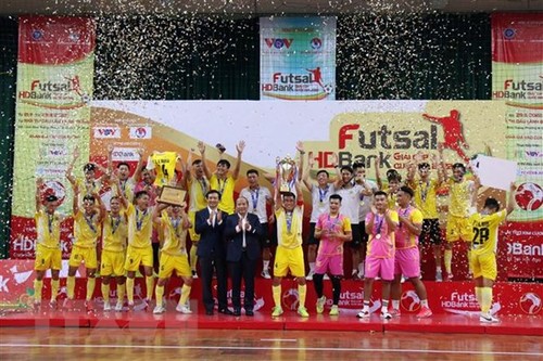 Saigon FC gewinnt nationalen Futsal-Pokalwettbewerb 2022 - ảnh 1
