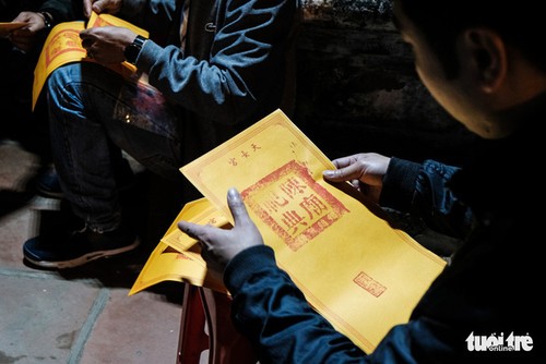 Stempelfest des Tran-Tempels in der Provinz Nam Dinh wird wieder organisiert - ảnh 1