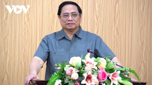 Premierminister Pham Minh Chinh tagt mit Parteileitung der Provinz Bac Kan - ảnh 1