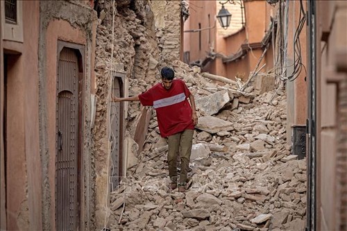 Verheerendes Erdbeben in Marokko: Vietnam schickt Beileidstelegramme - ảnh 1