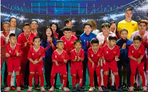 Vor der Fußballasienmeisterschaft: Neue Trikots der vietnamesischen Fußballnationalmannschaft  - ảnh 1