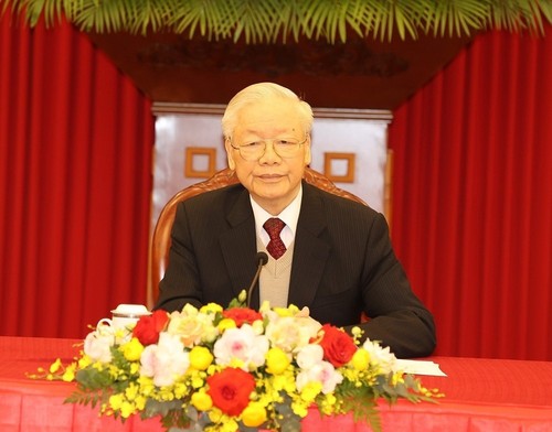 Neujahrsfest Tet: Staats- und Parteichefs zahlreicher Länder beglückwünschen KPV-Generalsekretär Nguyen Phu Trong - ảnh 1