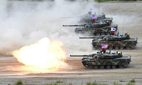 朝鲜警告将对韩美联合军演进行强烈报复 - ảnh 1