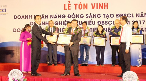 越南九龙江平原地区优秀企业家表彰会举行 - ảnh 1