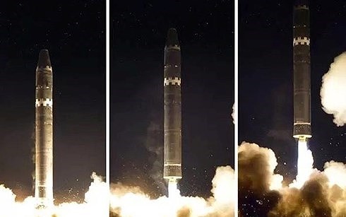 日本参议院通过决议  谴责朝鲜试射弹道导弹 - ảnh 1