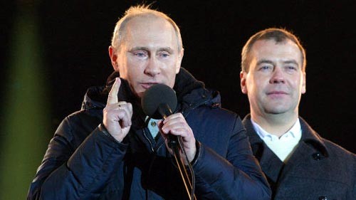 Präsidentenwahl in Russland: Putin wird Sieger - ảnh 1