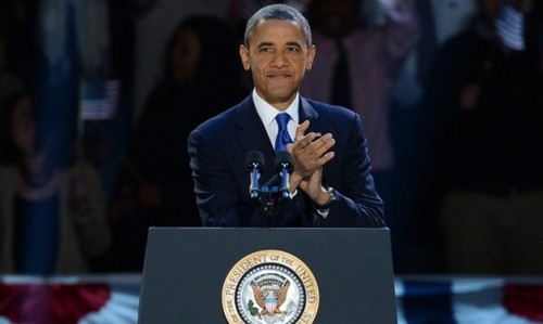 US-Präsidentenwahl: Obama gewinnt zum zweiten Mal - ảnh 1