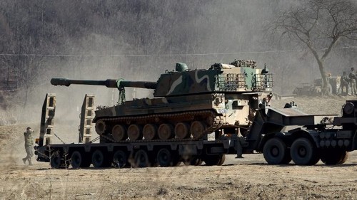 Südkorea und die USA führen gemeinsames Militärmanöver - ảnh 1