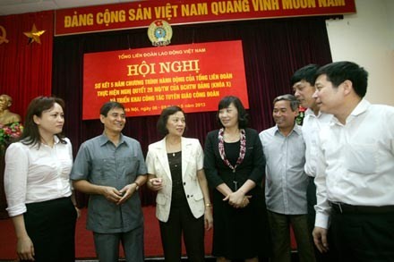 Vietnams Arbeitsunion will Rechte der Arbeitnehmer besser schützen - ảnh 1
