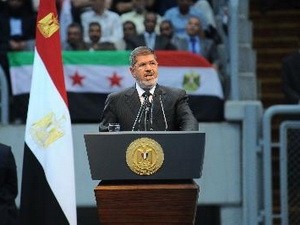 Tausende Ägypter gehen zur Unterstützung für Präsident Mohammed Mursi auf die Straße - ảnh 1