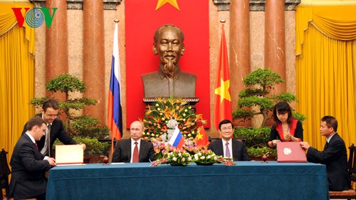 Gemeinsame Erklärung Vietnams und Russlands - ảnh 1