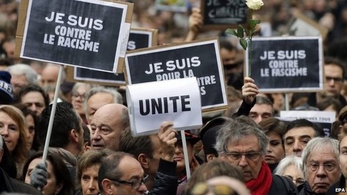 Riesiger Marsch in Frankreich zum Protest gegen den Terror - ảnh 1