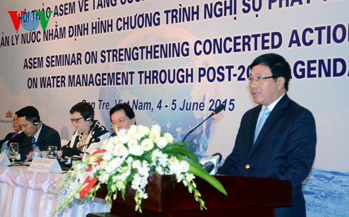 Vietnam beachtet und verstärkt internationale Zusammenarbeit bei Verwaltung von Wasserressourcen - ảnh 1