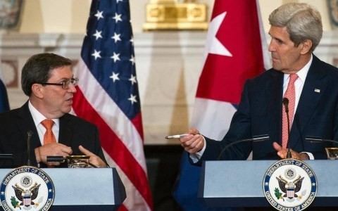 Außenminister der USA und Kubas treffen sich in Washington - ảnh 1