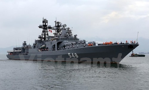 Russische Marineschiffe besuchen Da Nang - ảnh 1