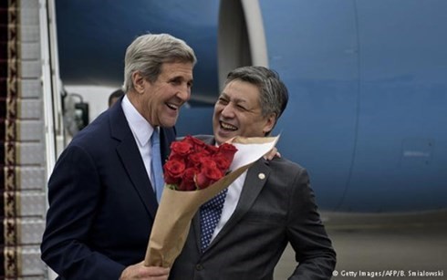 USA bemühen sich um mehr Einflüsse auf Zentralasien - ảnh 1