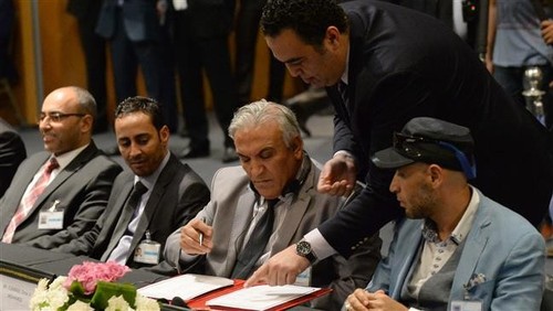 UNO drängt Parteien in Libyen zur Unterzeichnung der Friedensvereinbarung - ảnh 1