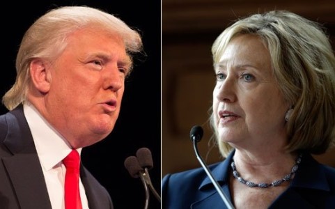 Klare Siege für Clinton und Trump bei US-Vorwahlen - ảnh 1
