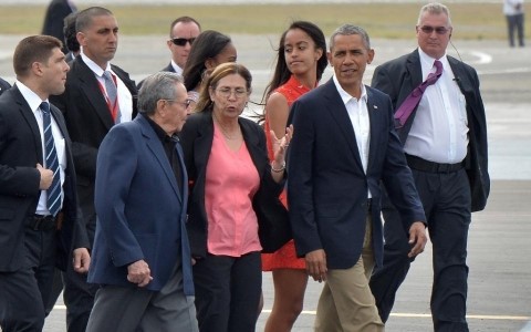 US-Präsident schließt seinen Kubabesuch ab - ảnh 1