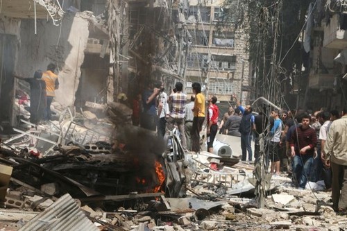 Syrien verlängert Waffenruhe in Damaskus um 48 Stunden - ảnh 1
