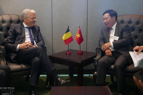 Außenminister Pham Binh Minh trifft Außenminister einiger Länder bei UN-Vollversammlung - ảnh 1