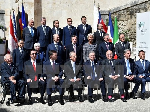 G7-Finanzminister geben Abschlusserklärung ab - ảnh 1