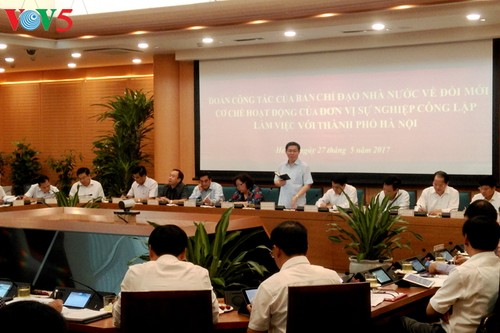 Hanoi hat die Restrukturierung des Verwaltungsapparats im Griff - ảnh 1