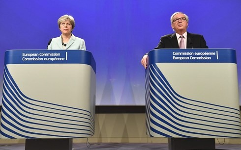 Brexit: EU und Großbritannien erreichen Fortschritt bei Gesprächen - ảnh 1