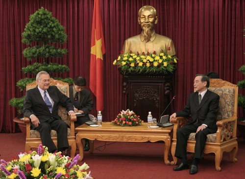 Ehemaliger Premierminister Phan Van Khai hinterließ viele diplomatische Prägungen - ảnh 13