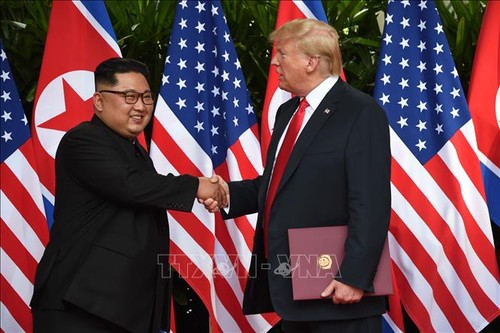Nordkoreas Medien rufen USA zu geeigneten Aktivitäten auf - ảnh 1