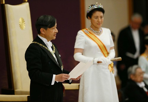 Partei- und Staatschefs beglückwünschen Japans Kronprinzen Naruhito zu seiner Krönung zum Kaiser - ảnh 1