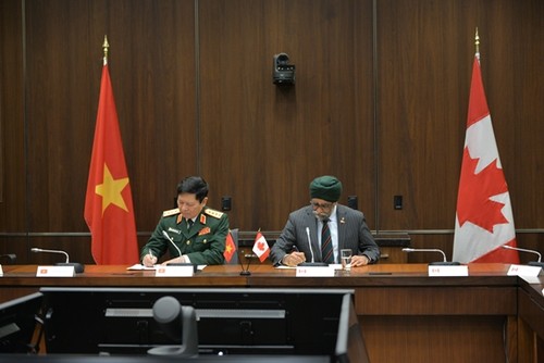Verteidigungszusammenarbeit verstärkt umfassende Partnerschaft zwischen Vietnam und Kanada - ảnh 1