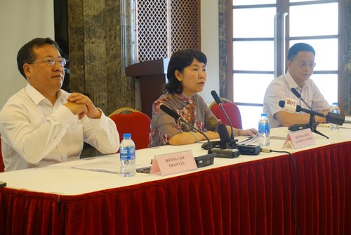 Chinas Botschaft in Vietnam gibt Pressekonferenz über Handel zwischen China und USA - ảnh 1