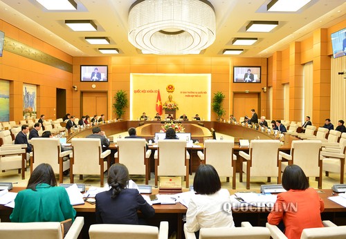 Ständiger Parlamentsausschuss einigt sich auf einen Beschluss für vorübergehende Einfuhr von Waren - ảnh 1