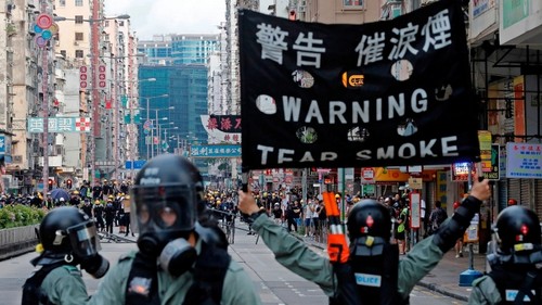 Sicherheitsgesetz in Hongkong (China) tritt in Kraft - ảnh 1