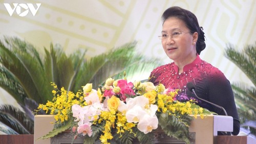 Parlamentspräsidentin Nguyen Thi Kim Ngan nimmt an Parteikonferenz des Parlamentsbüros teil - ảnh 1