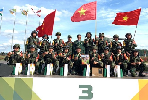 Vietnamesische Pioniersoldaten gewinnen Bronzemedaille bei Army Games - ảnh 1