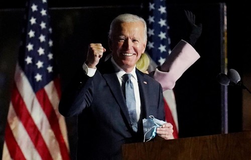 US-Wahl 2020: Joe Biden erklärt Wahlsieg - ảnh 1