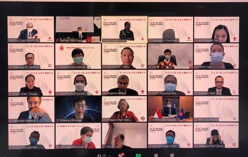 Online-Konferenz der Leiter des Roten Kreuzes und Roten Halbmondes in Südostasien eröffnet - ảnh 1