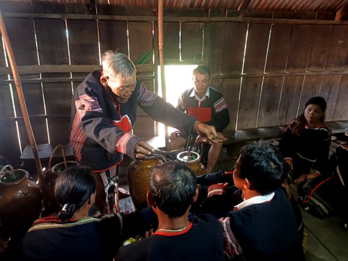 Einzigartiges Ritual zur Bruderschaft der Volksgruppe der Mnong in Dak Lak - ảnh 1