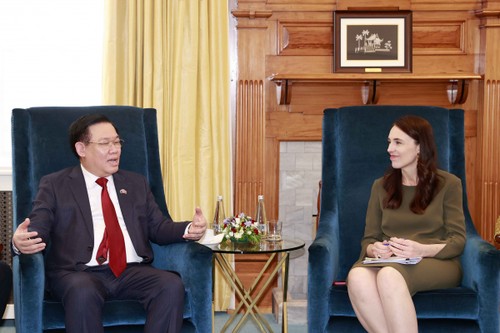 Parlamentspräsident Vuong Dinh Hue trifft Neuseelands Premierministerin Jacinda Ardern - ảnh 1