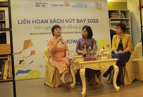 Erstes Buchfestival über Geschlechtergleichheit in Hanoi eröffnet - ảnh 1