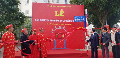 Neue Straße in Hanoi namens Dong Soi - ảnh 1